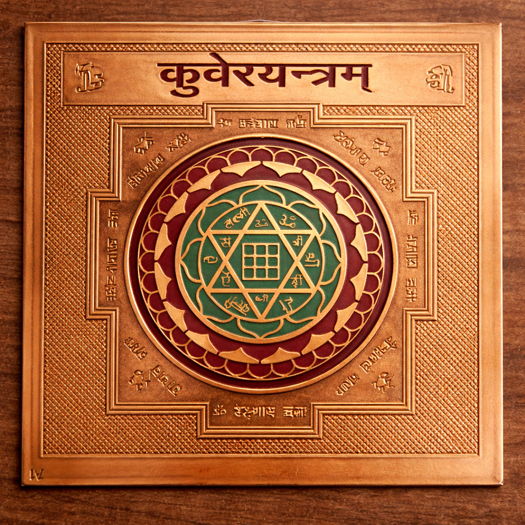 Kuber Yantra for Health, Wealth, Prosperity and Success