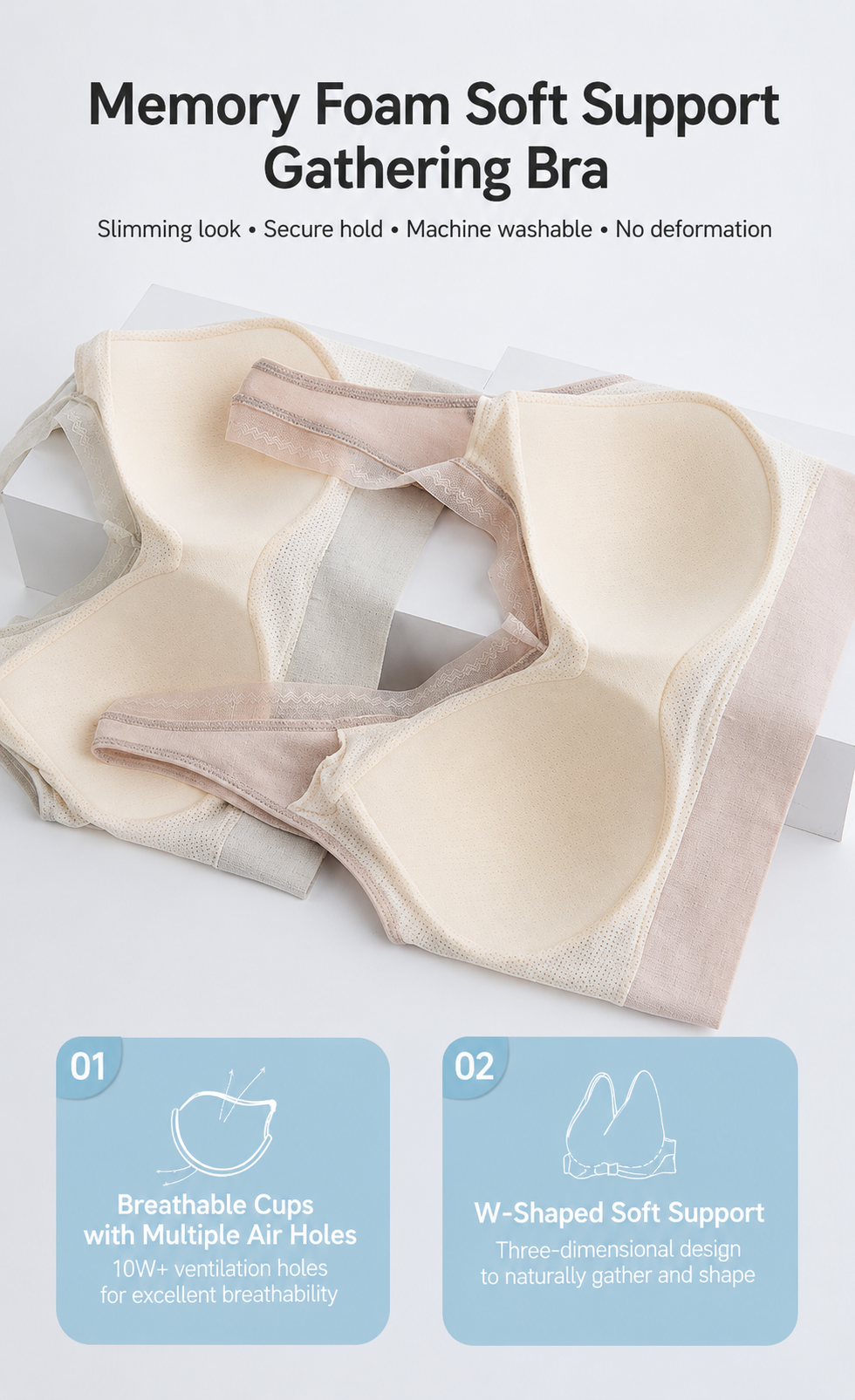 6676 AuraFit Bra Free Size PACK OF 1