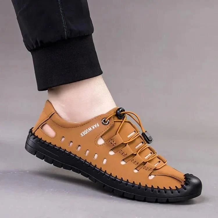 Feet King Men Sandal, Comfort Sport Flat