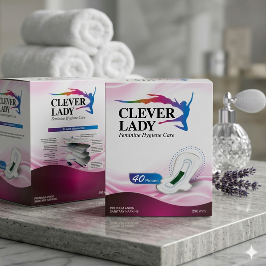 Clever Lady Anion Sanitary Napkins 40 Pad I 290 MM Pack 1