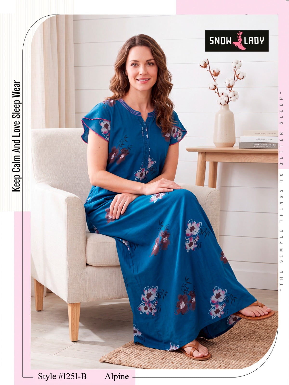 SNOW LADY Sleep Wear I Nightgowns