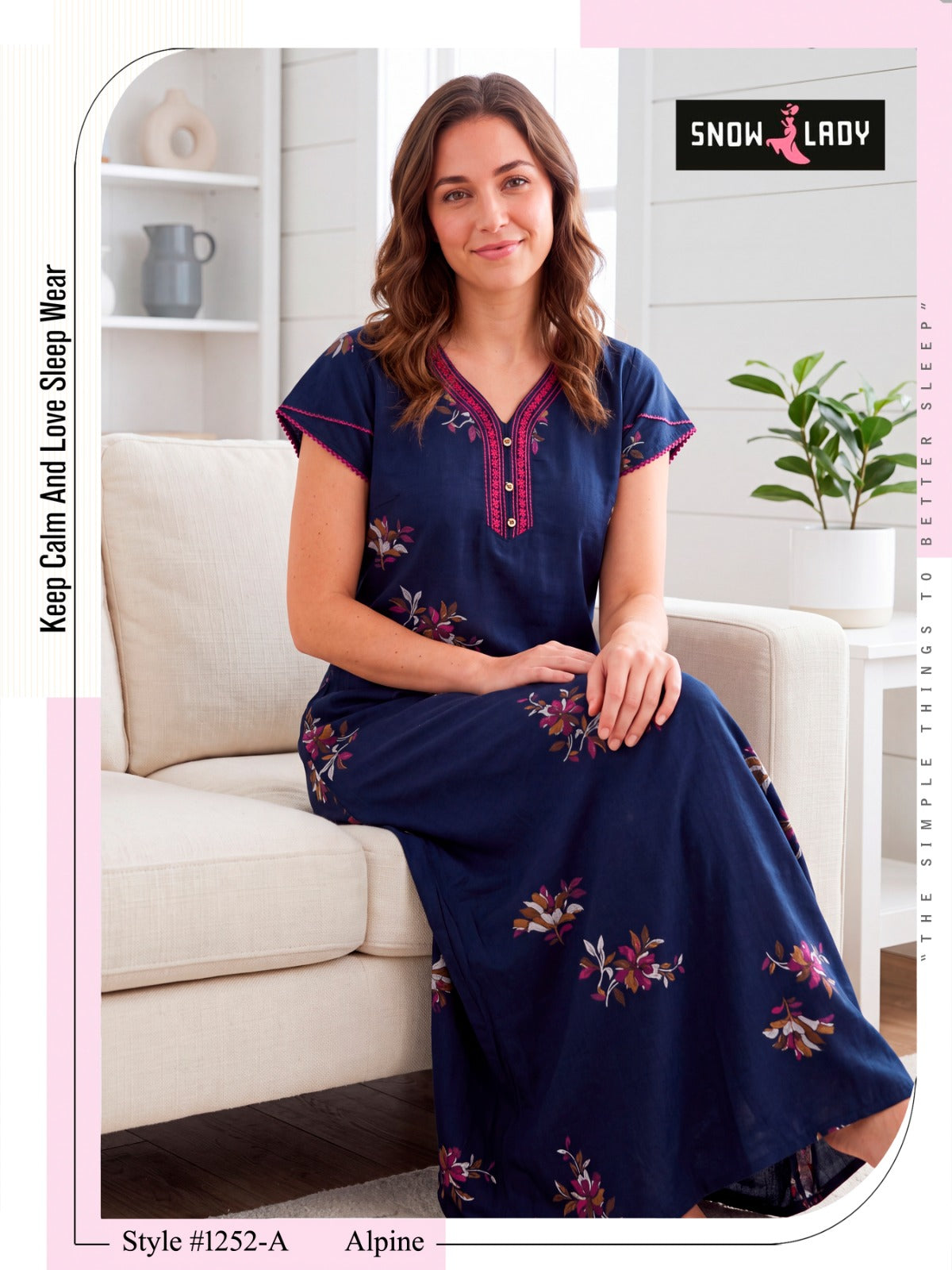 SNOW LADY Sleep Wear I Nightgowns
