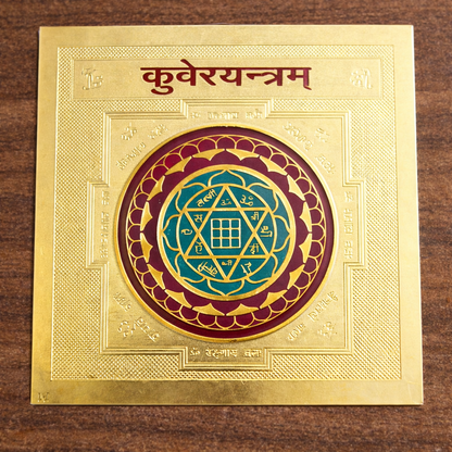 Kuber Yantra for Health, Wealth, Prosperity and Success