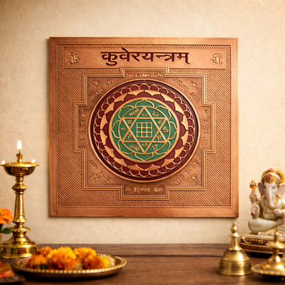 Kuber Yantra for Health, Wealth, Prosperity and Success