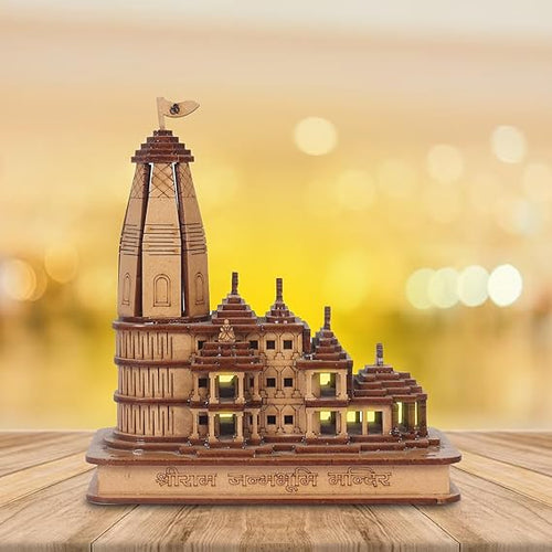 Shree Ram Mandir Ayodhya Model 3D with Light