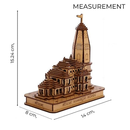 Shree Ram Mandir Ayodhya Model 3D with Light