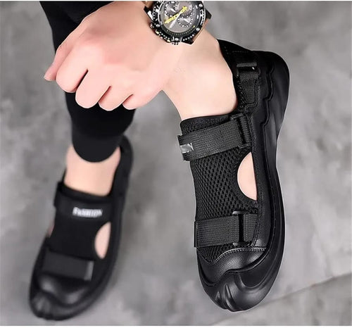 Sandals Men's Large Size Soft Sole Slippers