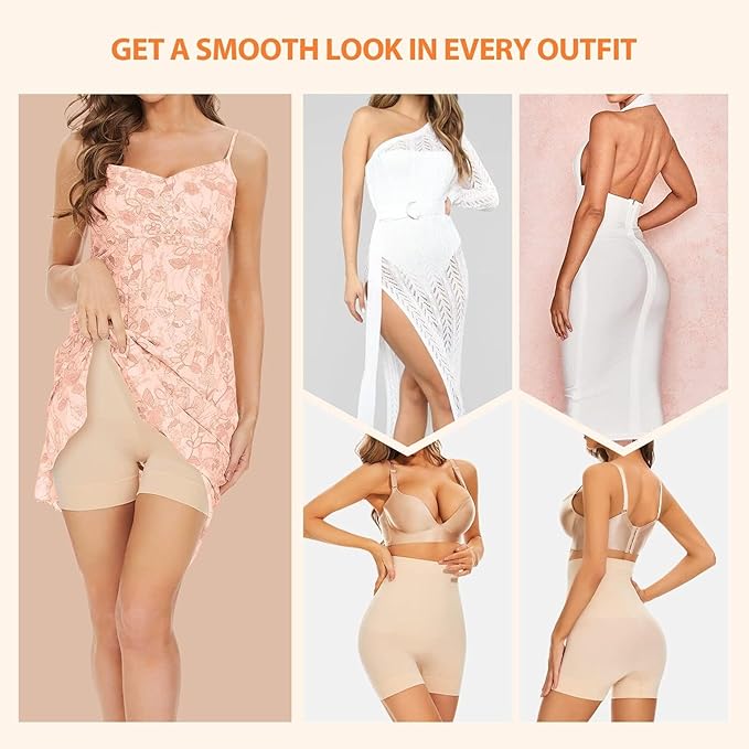 Short shapewear (beige) pack of 2